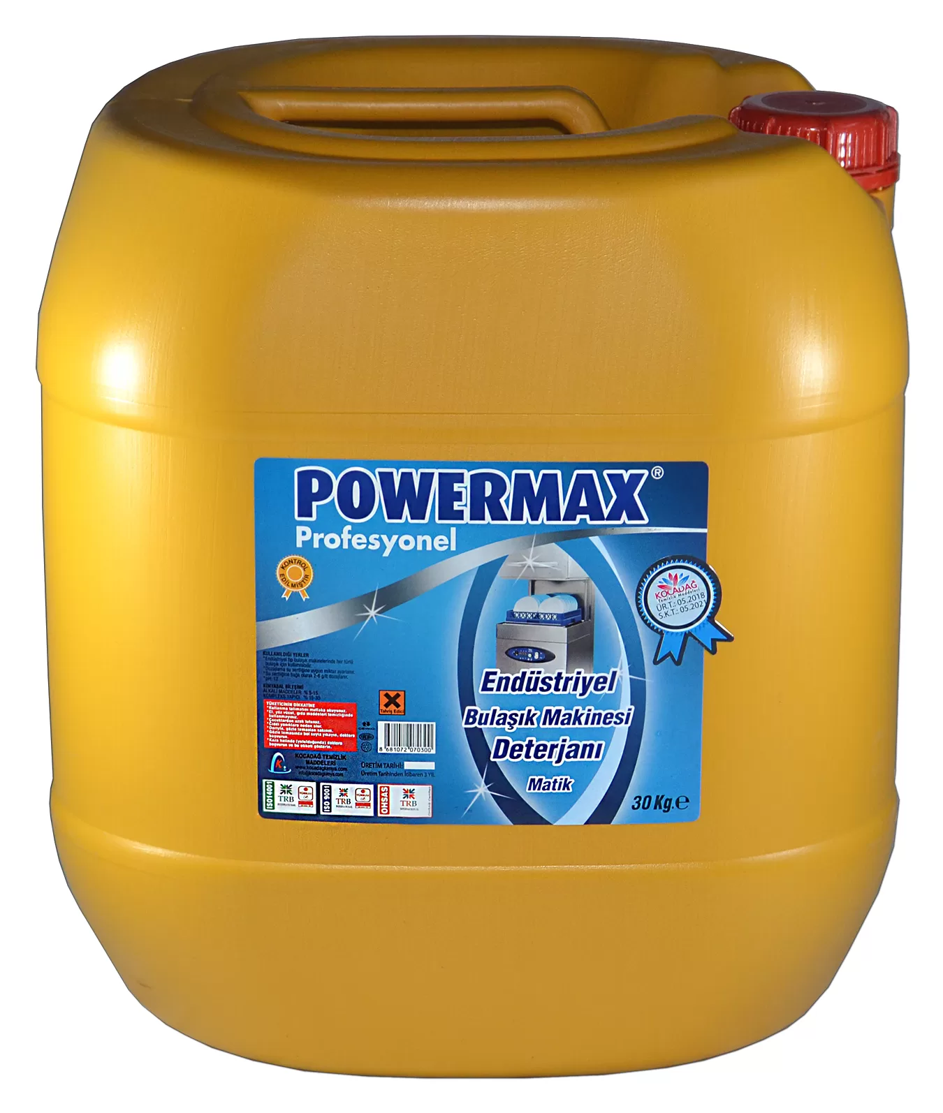 Powermax Endustriyel Bulaşık Makinesi Deterjanı
